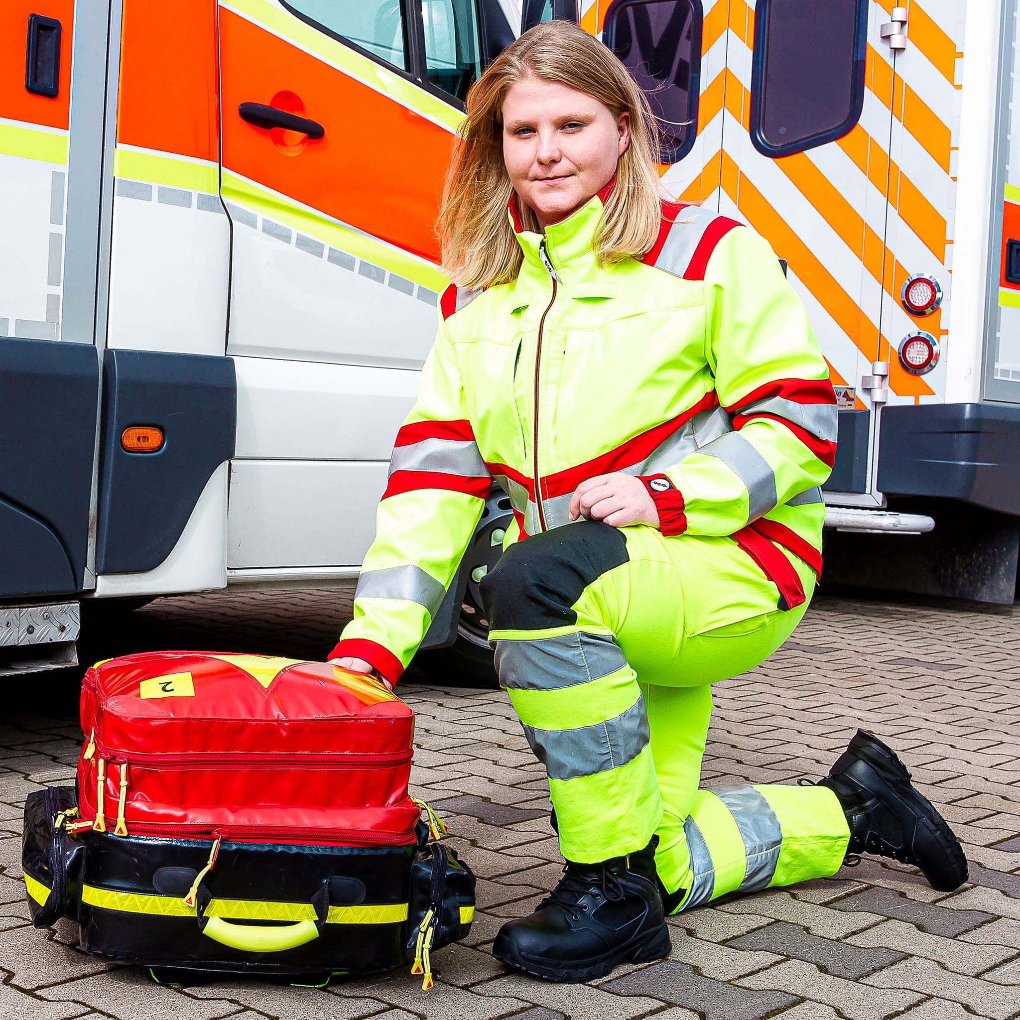 Slip Resistant Women's Ambulance & Paramedic Boots & Shoes
